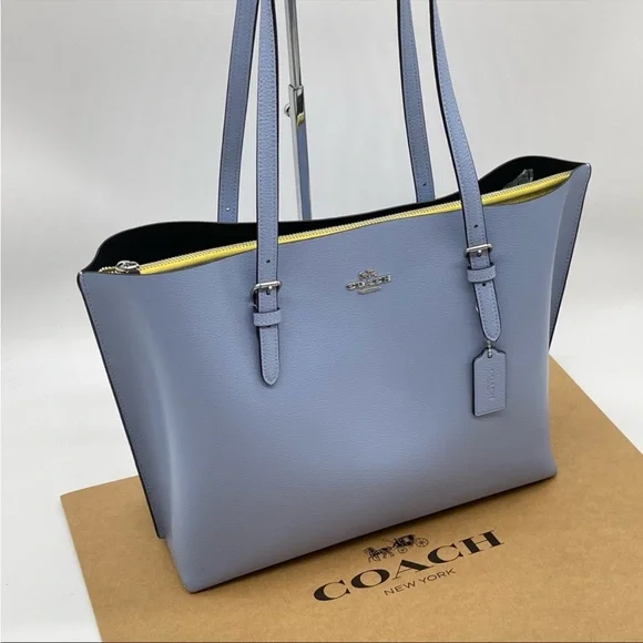 Coach Mollie Tote Bag Leather - Picture 9 of 12